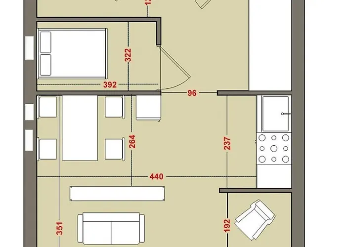 Apartamento Residenz Kleine Bergstrasse 6 Grömitz
